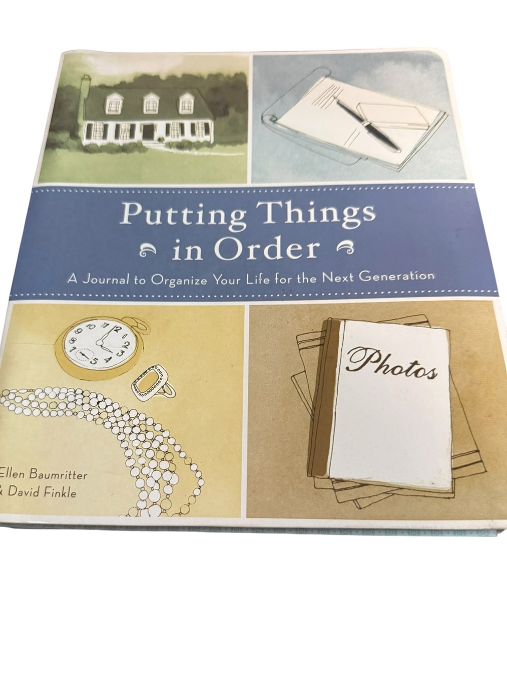 Putting Things in Order Legacy Planning Organizer Journal Binder